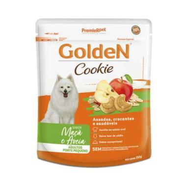 Imagem de Biscoito Petisco Golden Cookie Maça E Aveia 350G - Premier Pet