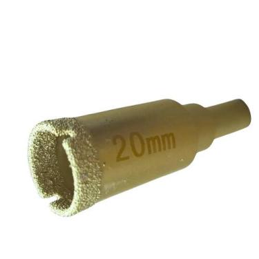 Imagem de SERRA COPO DIAMANTADA PARA CERAMICA/PORCELANATO 20mm - HELICOIDAL - tc