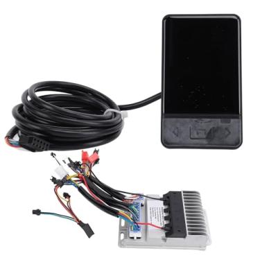 Imagem de Kit de Controlador de Motor Sem Escova para Bicicleta Elétrica 36V 48V 60V 500W 28A Controlador Sem Escova de Scooter Elétrico Com Painel de Exibição LCD Em Liga de Alumínio
