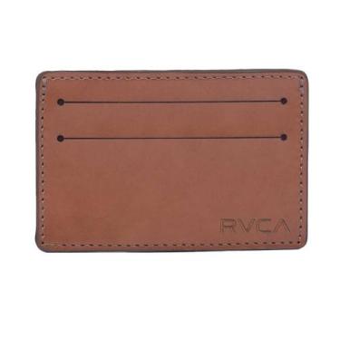 Imagem de Carteira RVCA Linden Card SM23 Marrom, Único, Brown