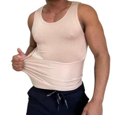 Imagem de Camiseta Regata Cinta Modeladora Plus Size - Modelador Postural Light 