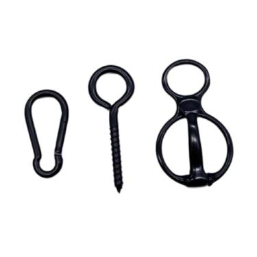 Imagem de Aymzbd Anel de amarração para cavalo, fixadores de arreios para cavalo, equipamento de treinamento para treinamento ao ar livre e interno