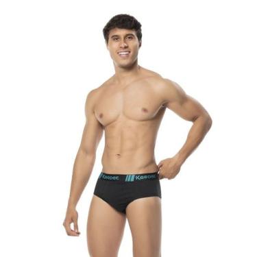 Imagem de Cueca Slip Adulto Keeper Algodão Kit Com  6 Peças, Kit comporto por co