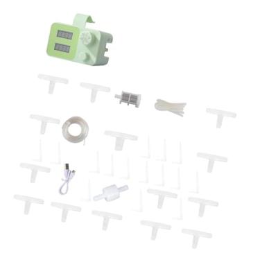 Imagem de WeiLaiKeQi Conjunto DIY de irrigação automática para vasos, temporizador ajustável, mangueira PVC de 10 m