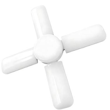 Imagem de Lâmpada Pétalas Dobrável Ajustável Led 60w Bivolt - Shophalle Magalu