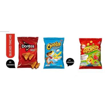 Imagem de Elma Chips Doritos + fandangos + cheetos Caixa C/ 40un total