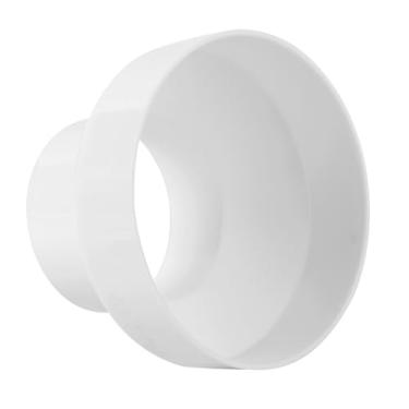Imagem de Teqooza Redutor de duto, adaptador de duto de ar de 6 a 4 polegadas conector de tubo HA...