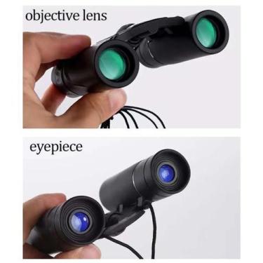 Imagem de Mini Bolso Binóculos, Telescópio HD Compacto, Lente Zoom pro - BAK4