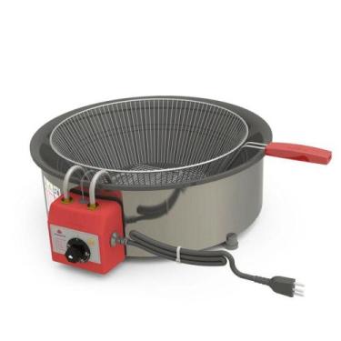 Imagem de Fritador Tacho Fritura Pasteleiro 14L Elétrico Mesa PR-14E Progás - PR
