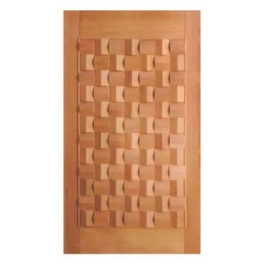 Imagem de Porta de Madeira Egito Maciça Cedro Arana Casmavi, 90cm x 210cm