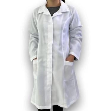 Imagem de Jaleco Feminino De Oxford Gola Italiana - Innova Bordados, G