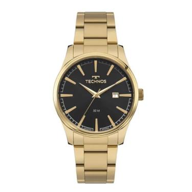 Imagem de Relógio Masculino Technos Steel Analógico 2115TZH/1P Dourado