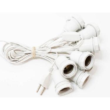 Imagem de FiaÇÃO Para Camarim Ou Ring Light Completa Com 12 Soquetes Bivolt - AT