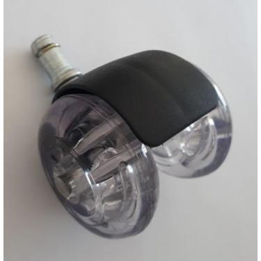 Imagem de Rodizio para cadeira de escritório roda de gel s91 a mf até 40 kgs - M