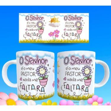 Imagem de Caneca gospel frases religiosas versículos bíblicos motivacionais 28 -