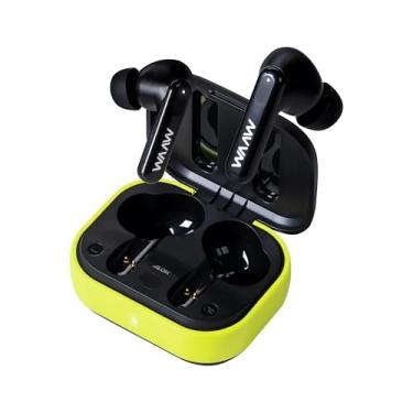 Imagem de WAAW by ALOK Fone de Ouvido MOB 500 ANC Bluetooth, com Modo Gamer e Resistente a Respingos D'Água, Até 36h de Autonomia