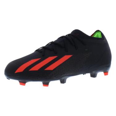 Imagem de adidas X SPEEDPORTAL.1 FG J, Núcleo preto/vermelho solar/verde solar, 3 Little Kid