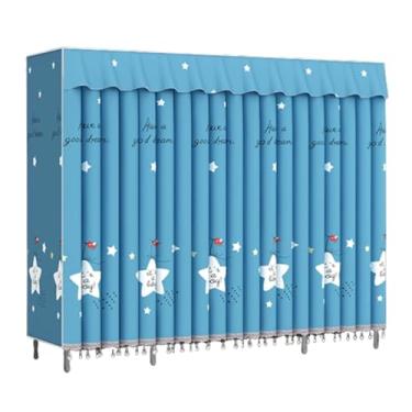 Imagem de Guarda-roupa Armário portátil para pendurar roupas, armário temporário para sala de estar, lindo armário de armazenamento para quarto armário