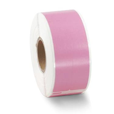 Imagem de BETCKEY Etiquetas coloridas compatíveis com etiquetas Dymo 30277 (9/16" x 3-7/16"), compatível com impressoras Dymo LabelWriter Thermal 450, 4XL e Zebra [1 rolo, 260 etiquetas, rosa]