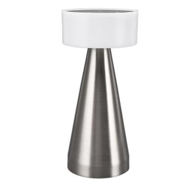 Imagem de Abajur Sem Fio, Abajur LED Industrial de Mesa de Cabeceira Com Dimmer Embutido e Mini Abajur de Mesa de 3 Temperaturas de Cor para Quarto, Sala de Estar, Bares de Escritório,