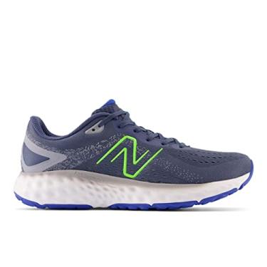 Imagem de New Balance Tênis de corrida masculino Fresh Foam Evoz V2, Índigo natural/Índigo vintage/Verde Pixel, 8