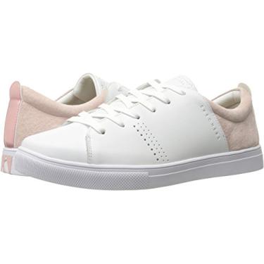 Imagem de Skecher Street Moda-Clean Street Tênis feminino, Branco/Rosa, 8.5
