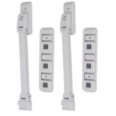 Imagem de Fechadura de Janela, Rolha de Janela Com Restritor de Proteção para Crianças Com Paradas de Segurança para Prevenção de Quedas