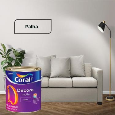 Imagem de Tinta Acrílica Decora Acrílico Premium Lavável Matte 3,6l - Coral, Pal