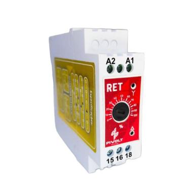 Imagem de Relé Temporizador De Comutação Estrela Triangulo (RET) Pivolt