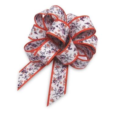 Imagem de Laço Prático Mágico Floral Em Rolo. Rende 15 Laços (3 Rolos) - Fitas R
