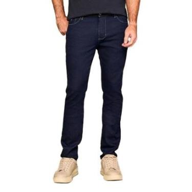 Imagem de Calça Jeans Masculina Lado Avesso Marcello Slim Azul - LH25-Masculino