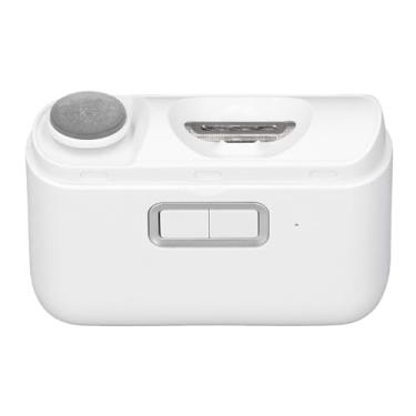 Imagem de Cortador de unhas elétrico, 2 em 1, aparador de unhas elétrico, polidor, aparador de unhas portátil recarregável para adultos e idosos, cortador de unhas automático com luz LED