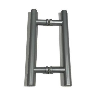 Imagem de Puxador H Tubular 30X40 - Para Vidro Temperado - Catarina Ferragens, F