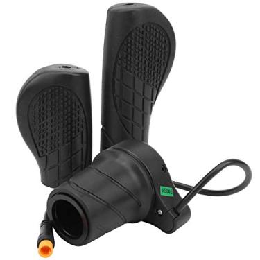 Imagem de Akozon Premium Meio Twist Acelerador para Bicicleta de Montanha, Acessório de Aceleração de Bicicleta Elétrica à Prova d'água 76x para BBS01 BBS02 BBSHD MOTOR DO ANIVO CENTRAL