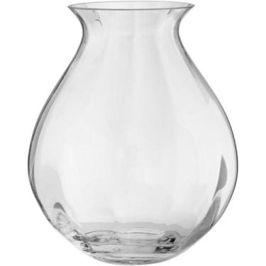 Imagem de Vaso Redondo de Vidro Para Plantas Decoração Casa Luxo 18cm - NH