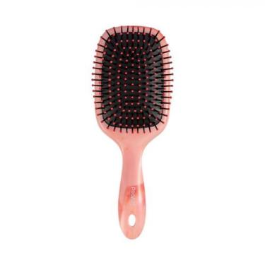 Imagem de Proart escova raquete nylon marble rosa - em01b