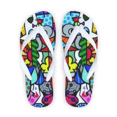Imagem de Chinelos com Estampas Artísticas – Seu Estilo, Sua Pegada