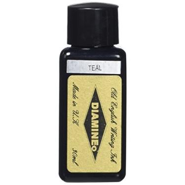 Imagem de Diamine Tinta para caneta-tinteiro frasco de 30 ml, azul-petróleo