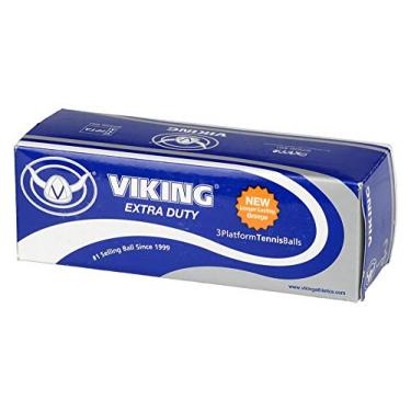 Imagem de Viking Bola de tênis esportiva com plataforma extra, laranja (manga com 3)