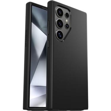 Imagem de OtterBox Capa Symmetry para Samsung Galaxy S24 Ultra, à prova de choque, à prova de quedas, capa protetora fina, testada 3X para padrão militar, preta