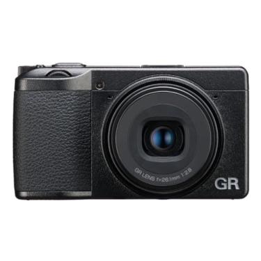 Imagem de RICOH GR IIIx HDF, modelo de expansão da série GR existente com um filtro de difusão de destaque embutido, câmera digital compacta com sensor CMOS de tamanho APS-C de 24 MP, lente 40 mmF2.8 GR (no