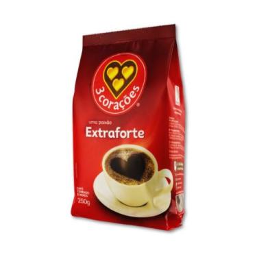 Imagem de Café Três Corações Extra Forte Torrado e Moído 250g