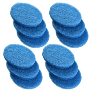 Imagem de CKDFK 4 peças de filtro de filtro de fio dental para aquário compatíveis com acessórios de reposição de filtro de canister Fx4, Fx5, Fx6 (azul, 12 peças)