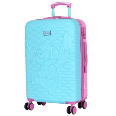 Imagem de Mala De Viagem 24 Media Stitch e Angel Dupla Face Rodas 360 Luxcel