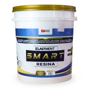 Imagem de Smart Resina Impermeabilizante Multiuso Incolor 5 em 1 Elastment 18L S