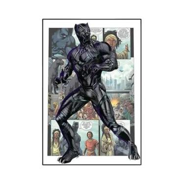 Imagem de Homem-Aranha Homem De Ferro Hulk Marvel Pintura Em Tela Arte De Parede