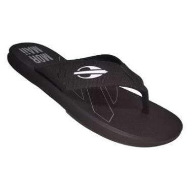 Imagem de Chinelo Masculino Mormaii Wave II Dedo 12189 Preto/Preto/Cinza 37/38-Masculino