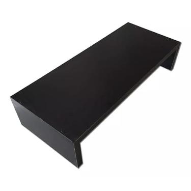 Imagem de Base para Monitor MDF 53cm Preto Mesa Gamer Ergonômico Suporte Escritório Computador(preto)
