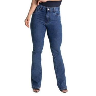 Imagem de Calça Jeans Sawary Boot Cut - 279864 - Azul médio 40-Feminino