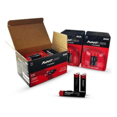 Imagem de kit 24 Pilhas Alcalina Palito AAA 1.5v 3A Cod: 408040013-24 Avant Use